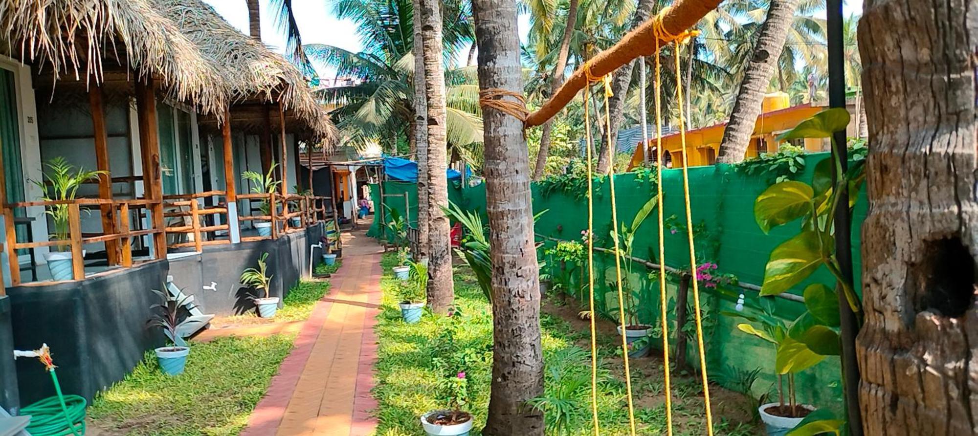 Agonda Beach Chalets Bagian luar foto